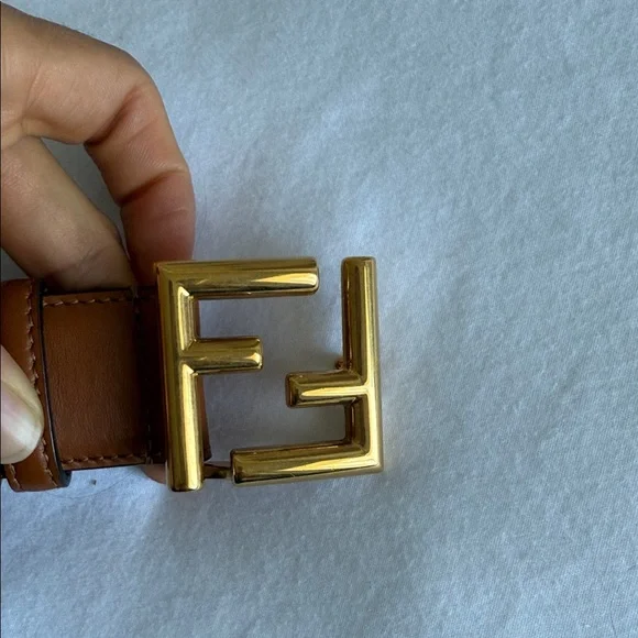 Fendi FF Belt- Brown - Picture 8 of 8